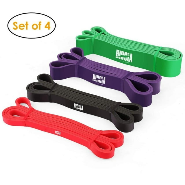 Hirola Ligas Resistencia Ejercicio Crossfit Pullups Set 4 Hirola V3