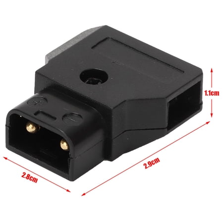 V Mount Battery D Tap Adapter Reliable Power Connection for On Camera Equipment Space Saving Design