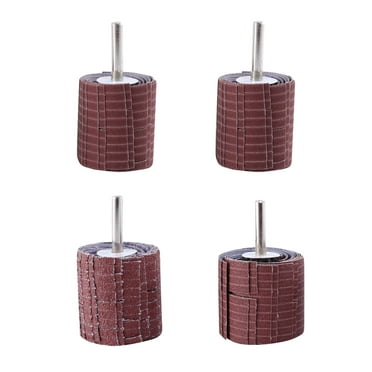 HOMEMAXS  4 PCS Drill Bit Sander Polishing Head Woodworking Tool