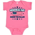 thumbnail image 3 of Inktastic Memorial Day Honor The Fallen with American Flag Boys or Girls Baby Bodysuit, 3 of 5