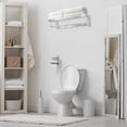 thumbnail image 3 of Toallero para Baño, Toallero con Barra de Toalla y 5 Ganchos para Baño/Cocina, Estante de Baño de Acero Inoxidable Montado en La Pared,Accesorios de Baño, 3 of 7