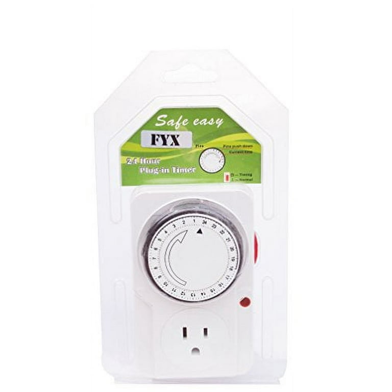 TU-01A USA Standard Programmable Manual Mechanical Timer Plug