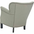 thumbnail image 3 of SAFAVIEH Jenny Traditional Glam Upholstered Arm Chair w/ Nailheads, Sea Mist, 3 of 3
