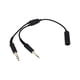 thumbnail image 5 of Cable adaptador para auriculares de aviación, Universal, Cable adaptador para auriculares estable, duradero y portátil de Metal de alta calidad, 5 of 9