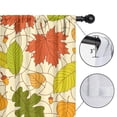 thumbnail image 4 of Thanksgiving and Fall Decor Harvest Theme Curtains 2 Pieces Semi-Sheer,42x54in Kitchen Curtains Fall Holiday Long Curtain, 4 of 5