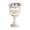 Silver flower, variant on Wine Glasses Retro Dinnerware Goblet Retro Rose Embossing European Spirit Vodka Wine Glasses Home Drinking Decoration
