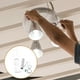 thumbnail image 2 of Kit de soporte de montaje de lámpara de 4 piezas Placa de luz de techo universal Soporte de montaje de barra transversal de luz Juego de accesorios de lámpara universal para iluminación de araña, 2 of 4