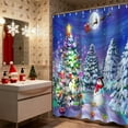 thumbnail image 3 of RKSTN Rideau de Douche Boule Suspendue Arbre de Noël, 3 of 5