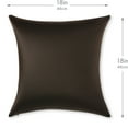 thumbnail image 2 of Hit Notion Throw Pillow Cozy Soft Microbead Black: 1 Pc ~ Cover 18 x 18, 2 of 7