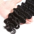 thumbnail image 2 of Ustar Remy Deep Wave Human Hair Weave Extensions Natural Black Color 1B - 16 inch, 2 of 2