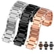 thumbnail image 3 of Correa de acero inoxidable para reloj HUBLOT Classic Fusion Big Bang, correa para reloj para hombre y mujer, con protuberancia de 27 x 19 mm, 20 x 13 mm y tornillos, 3 of 4