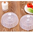 thumbnail image 4 of Jierger Microwave Splatter Cover for Food, BPA-Free Steam Vents Microwave Plate Cover with Easy-Grip Handle, Fruit Drainer Basket for Dishwasher Safe & Refrigerator (Diameter 5.9inch), 4 of 6