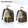 thumbnail image 2 of Rocae Ferocious Dinosaur for Canvas College Laptop Backpack for Men Women -Small, 2 of 5