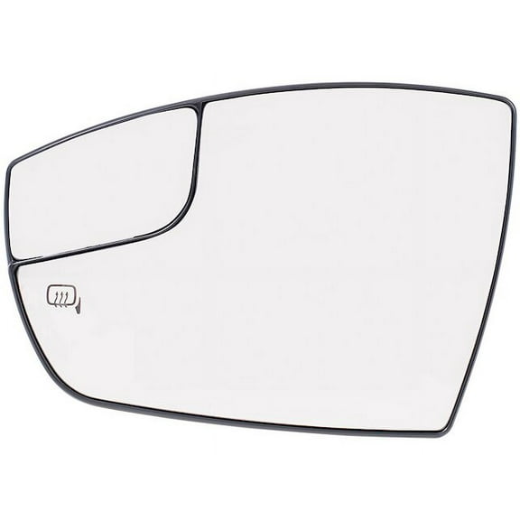 Left Mirror Glass - Compatible with 2013 - 2016 Ford Escape Sport Utility 4-Door 2014 2015