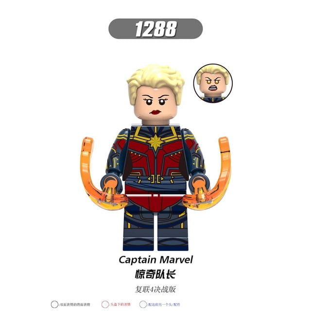 Marvel Lego Los Vengadores Bloques De Construcción Thor Iron Man Capitán América Hawkeye Ant-Minifiguras Juguetes