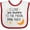 White and Red, variant on Inktastic I Love My Pappy to the Moon and Back Boys or Girls Baby Bib