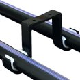 thumbnail image 3 of Soporte de barra de cortina doble, 2 uds., para soporte de varilla doble de Metal de 1,02-1,1', 3 of 5