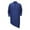Blue@GC@, variant on CONZONE Mens Muslim Kaftan Abaya Long Sleeve Robe For Men Trendy Solid Color Lapel Arab Thobe