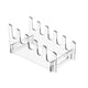 thumbnail image 1 of Soporte para platos de acrílico multicapa extraíble, organizador para utensilios de cocina 5 niveles, 1 of 9