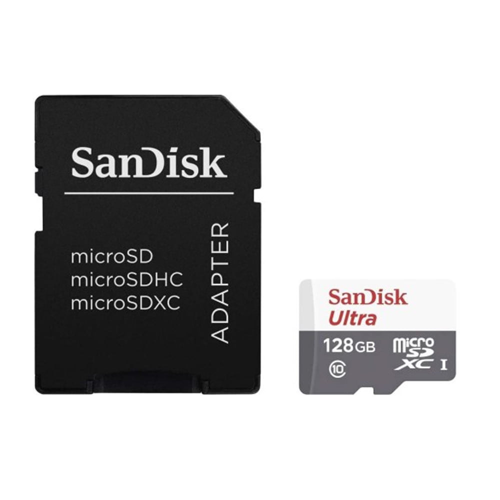 Adapter U1 SanDisk Class 10 Ultra 128GB 100MB/s Micro SD SDHC SDXC Memory Card 
