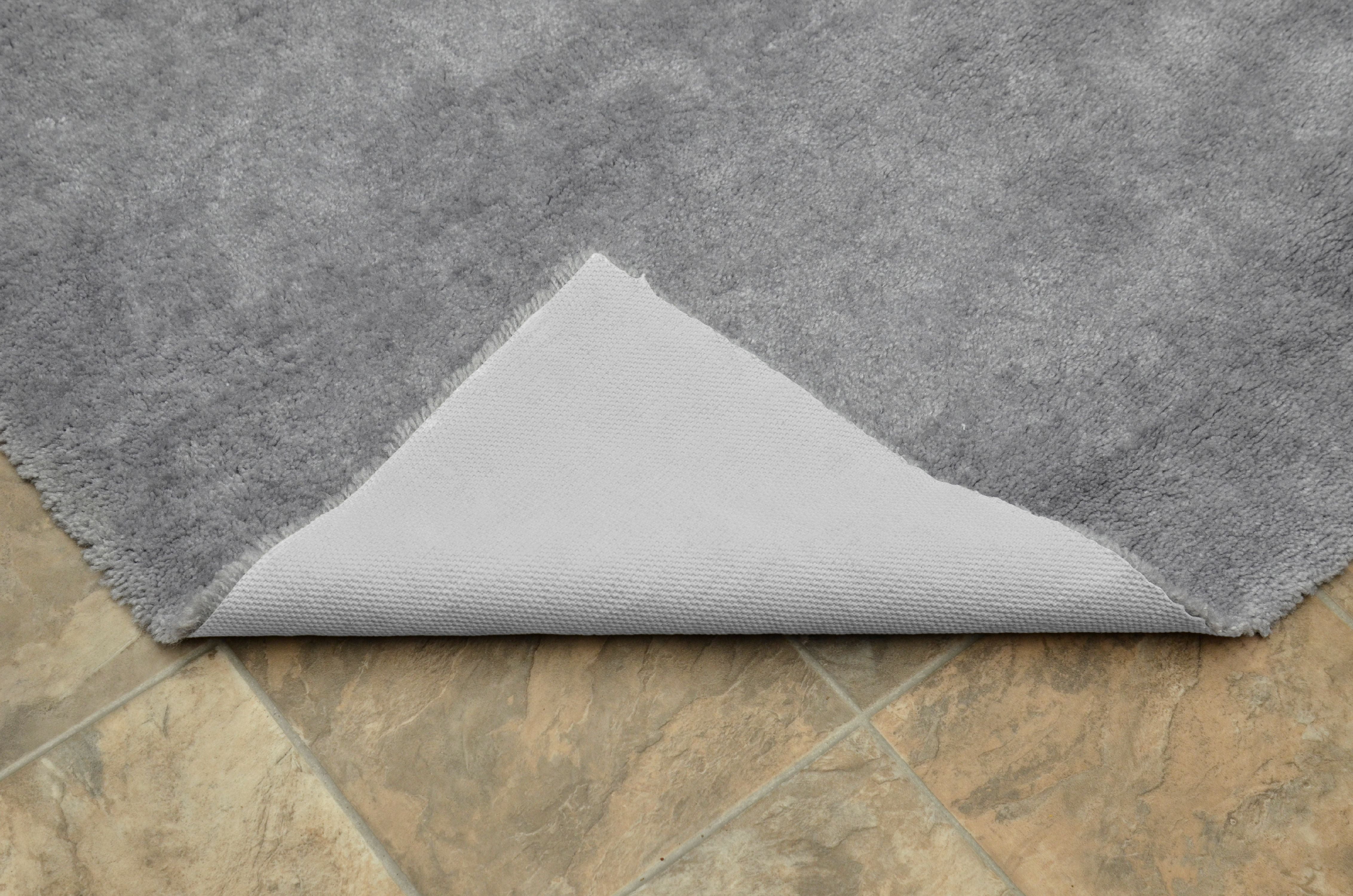 Garland Rug Room Size Washable Nylon Platinum Gray Bathroom Carpet, 5' x 8'