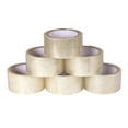 thumbnail image 1 of Packing Tape 6 Rolls Standard Carton Packing Tape 60m Long 48mm Wide Transparent Packing Material for Parcel and Cardboard, 1 of 5