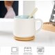 thumbnail image 4 of Taza de café de cerámica con forma de burro de BigNoseDeer, divertida taza con animal 3D en el interior, taza de té kawaii con cuchara y tapa, artículos geniales, regalos de Navidad, cumpleaños, día, 4 of 8