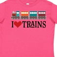 thumbnail image 4 of Inktastic I Love Trains Boys or Girls Toddler T-Shirt, 4 of 5