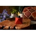 thumbnail image 3 of TIKI Brand 3-Pack 4.25 Inch Table Torch Glass Prism Blue, Teal and Red, 3 of 5
