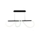 thumbnail image 2 of Lámpara Candil Colgante LED Rope Luxica Lighting Negro, 2 of 5