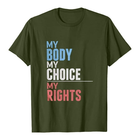 

Womens Tops Corset Tops for Women Women s Leisure Letter Print Pullover Short Sleeve T-Shirt Tops Shirt White Long Sleeve Shirts for Women Valentine Shirts for Women Clearance on Sales Green 2XL