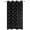 Black, variant on Turquoise Plaid Outdoor Curtains for Patio Waterproof,Windproof Privacy Curtains with Weighted Bottom,Geometric Leaf Diamond Morocco Abstract Outside Drapes for Picnic Garage Yard 54"x108" 2 Panel