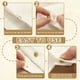 thumbnail image 4 of Uxcell 100 juegos de broches de plástico de resina T5, kit de botones de broche redondo brillante sin coser para costura de telas, manualidades, ropa, bolsas (gris claro), 4 of 6
