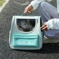 thumbnail image 5 of Cat Bag Large-Capacity Pet Supplies, Cat Out Portable Space Bag, Sun-Proof Breathable Pet Bag  Blue, 5 of 10