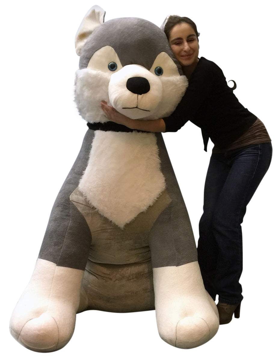 5ft tall stuffed husky