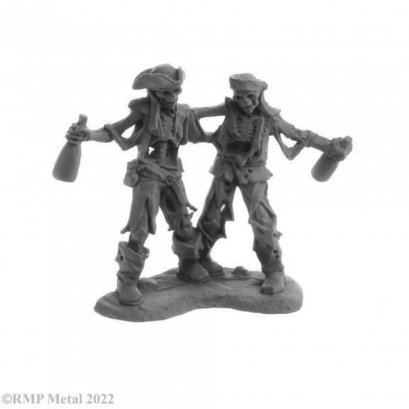 Reaper Miniatures Dark Heaven Legends: Drunken Skeleton Pirates REM 04058