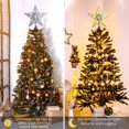 thumbnail image 6 of Christmas Star Tree Topper, Lighted Silver Star Treetop with 10 LED Lights Christmas Decorations for Indoor Office Holiday Xmas Tree, 6 of 7