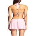 thumbnail image 4 of Femmes Y2k Profond V Cou Robes Courtes hors Épaule Maille Robe Sexy Dos Nu Mini Robe de Boîte de Nuit Porter, 4 of 5