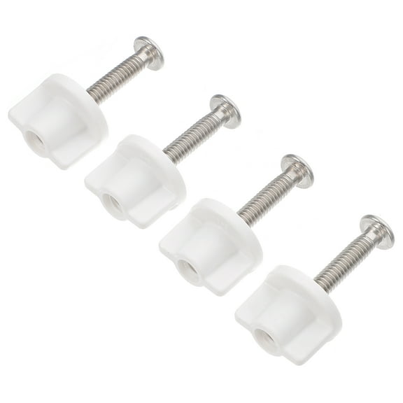4 Pcs Toilet Seat Screws Universal Toilet Mounting Bolts Toilet Seat Accessories