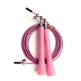 thumbnail image 1 of fastboy Speed Skipping Wire Rope Indoor Outdoor Jumping Rope Weight Loss Exercise Home Gym Workout Tool, Pink, 1 of 9