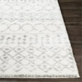 thumbnail image 3 of Surya Aliyah Shag ALH-2302 24 x 36" Rectangle Fabric Rug in Cream/Gray, 3 of 6