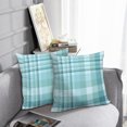 thumbnail image 6 of LALILO Throw Pillow Covers Tartan Plaid Traditional Checkered Cushion Cover 18" x 18", 2 Pack, 6 of 6