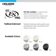 thumbnail image 6 of Houzer Platus 19 in White Fireclay Undermount Square Single Bowl Bar Sink - PTB-1919 WH, 6 of 9