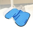 thumbnail image 1 of Non Slip Horse Saddle Pad,Breathable Riding Pad for Equestrian with 3D Cutting Fastening System Polyester Silk Cotton, 1 of 7