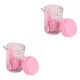 thumbnail image 4 of Matsuzay 7 unids/set taza medidora con cucharas utensilios de cocina cucharas accesorios panadería profesional para de medición rosa Rosa 2piezas Matsuzay CBP032468, 4 of 6