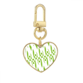 thumbnail image 1 of Vegetable Combination Onion Body Gold Heart Keychain Metal Keyring Holder, 1 of 3