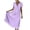 Purple, variant on DailyTrove Women's Short Sleeve Wrap Maxi Dress, Flattering Silhouette for All Occasions