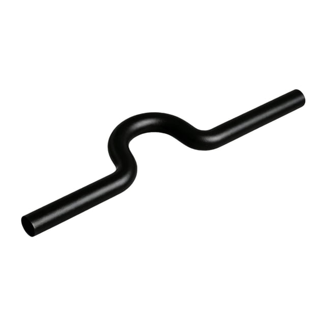 Barra de entrenamiento de hombros abiertos para gimnasia, dispositivo de práctica para porristas y baile. Negro