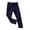 1-Navy33, variant on Toddler Girls Leisure Pants Solid Elastic Waist Soft Stretch Pull-On Leggings