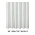 thumbnail image 2 of Rideau de Douche, Rideaux de Douche pour Salle de Bain, Rideau de Douche en Tissu - Rideaux de Douche en Tissu Texturé pour Salle de Bain, 70,87 X 70,87 Pouces, 2 of 5